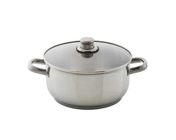 סיר נירוסטה 24 ס"מ 4.5 ליטר ארז