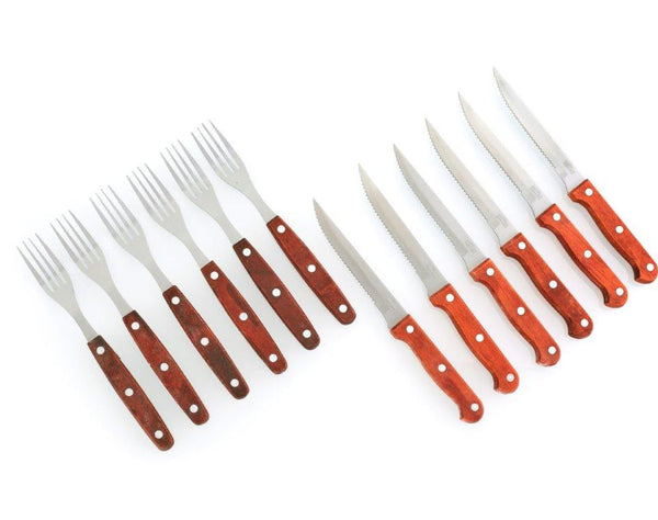 מארז סכינים ומזלגות ברביקיו