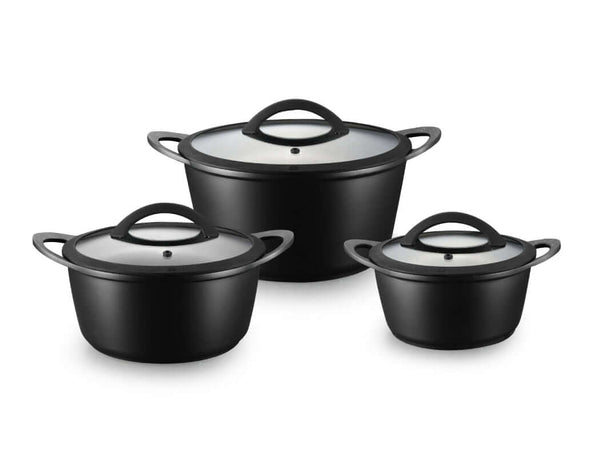 מארז סירים 6 חלקים מסדרת Vision מבית סולתם SOLTAM – בישול איכותי, נוחות ועיצוב מודרני