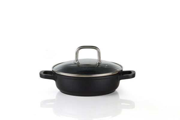 סוטז' 5*16 ס"מ 0.85 ליטר Mineral Stone IND אלומיניום ציפוי שיש