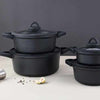 סט סירים ONYX מבית Culinera – עיצוב יוקרתי, עמידות וביצועי בישול מתקדמים