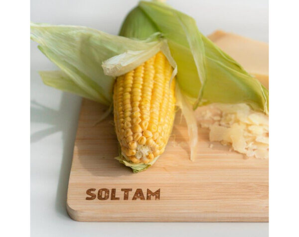 קרש חיתוך עץ במבוק 32*22 ס"מ סולתם