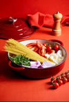 סוטאז' יציקת ברזל 30X7 סמ. 3.7 ליטר HERITAGE מבית פוד אפיל - FOOD APPEAL