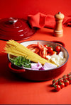 סוטאז' יציקת ברזל 30X7 סמ. 3.7 ליטר HERITAGE מבית פוד אפיל - FOOD APPEAL