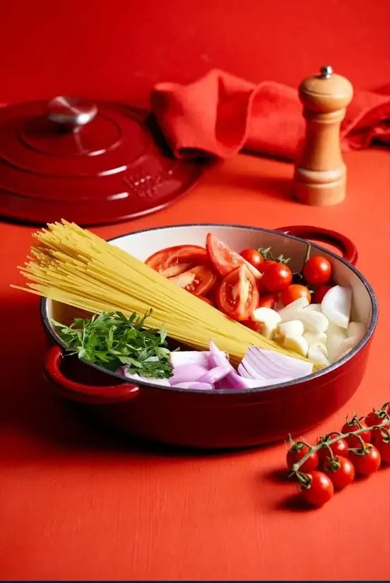 סוטאז' יציקת ברזל 30X7 סמ. 3.7 ליטר HERITAGE מבית פוד אפיל - FOOD APPEAL