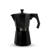 מקינטה תואמת אינדוקציה 6 כוסות COFFEE COLLECTION שחור – קפה מוקה איטלקי בבית
