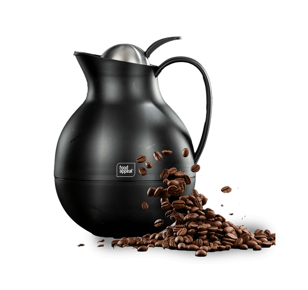תרמוס כד מהודר 1 ליטר COFFEE COLLECTION BELLY שחור