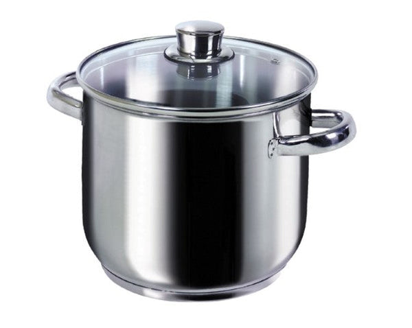 סיר נירוסטה 24 ס"מ 7 ליטר ארז