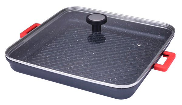 פלנצ'ה מרובעת 34*34 ס"מ עם מכסה