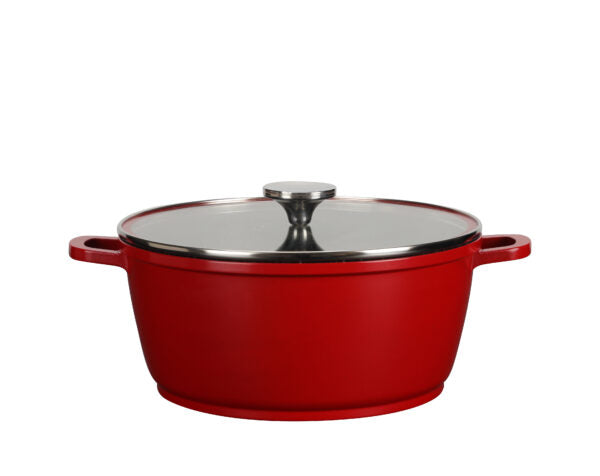 סיר 11.5*24 ס"מ 4.4 ליטר Nova אדום אלומיניום סולתם