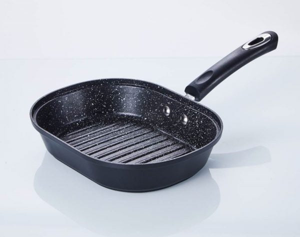 מחבת גריל אובלית 19.5*24.5 ס"מ