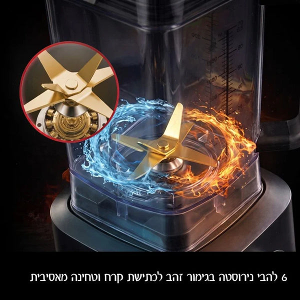 בלנדר TERMINATOR W2000 Food Appeal – עוצמה מקצועית למטבח הביתי