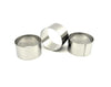 רינג עגול לאפייה סט (3) 8 ס"מ נירוסטה סולתם