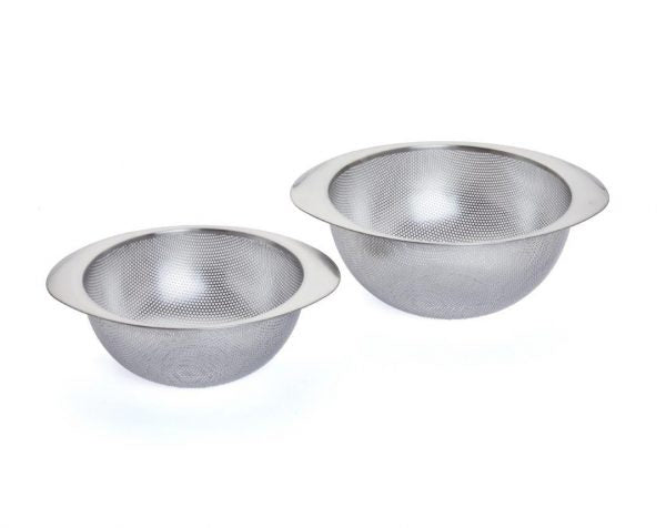 מסננת נירוסטה אובלית ידיות 31.5 ס"מ סולתם