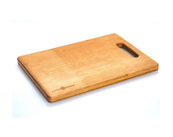 קרש חיתוך עץ במבוק 32*22 ס"מ סולתם