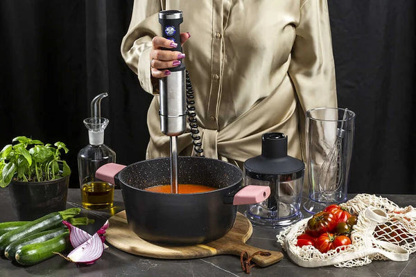 מערכת בלנדר מוט ואביזרים 800W BLEND STATION – עוצמה, דיוק ונוחות במטבח- FOOD APPEAL