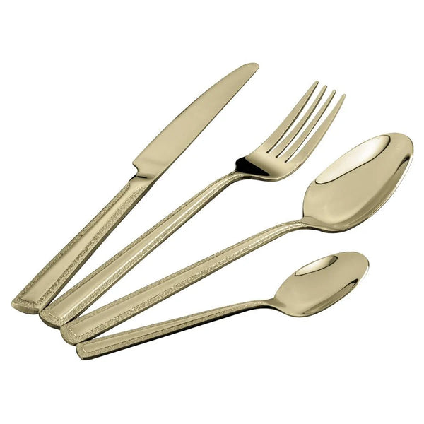 סט סכום FIGARO CHAMPAGNE מהודר 24 חלקים מנירוסטה 18/10 – ל-6 סועדים